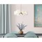 Westinghouse Chandelier 60W 6-Light Dorney Champagne Brass Frosted Glass 6128100 - alternate 5